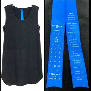 Kit and Ace Cashmere and Silk Mini Tank Dress Sz 6